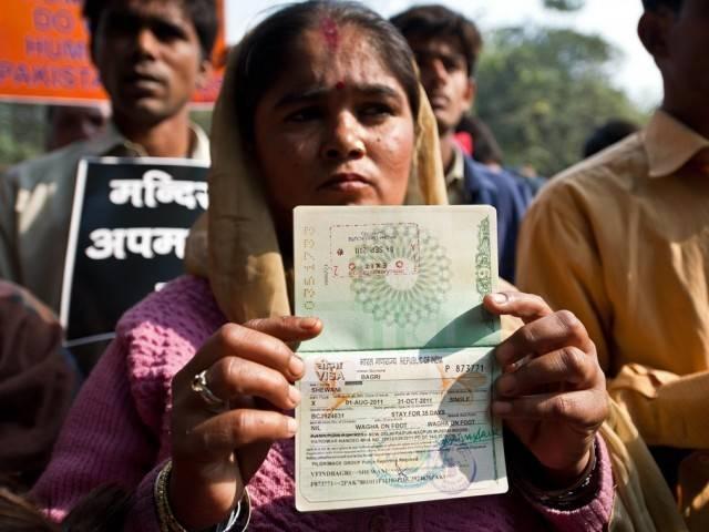 पाकिस्तानी हिंदुओं से आनलाइन वीजा आवेदन स्वीकार करेगी सरकार PAKISTANI_HINDU