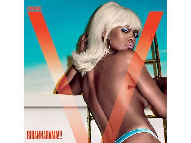 मैगजीन के लिए रिहाना ने खिंचवाई सेमी न्यूड तस्वीरें Rihanna