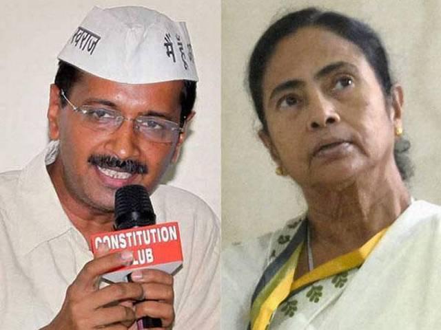 नगर निकाय चुनाव में जीत के लिए केजरीवाल ने ममता को दी बधाई delhi cm kejriwal greets west bengal cm mamata banarjee over civic poll win