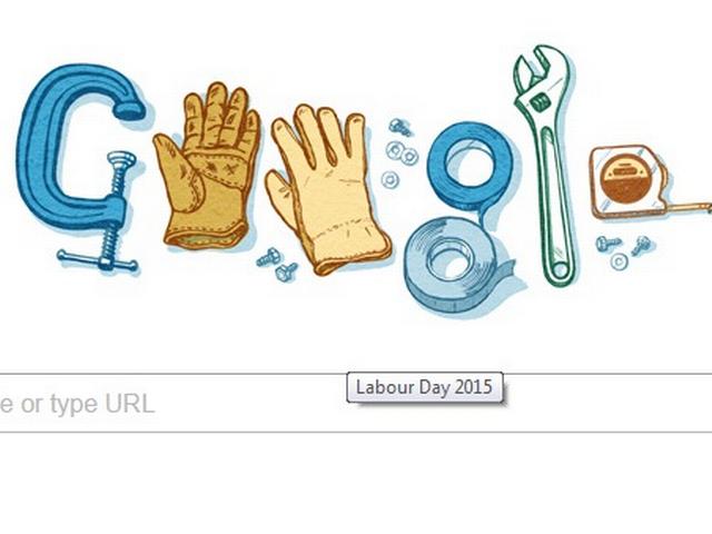 मजूदरों को समर्पित किया गया गूगल का डूडल google_doodle_labour day
