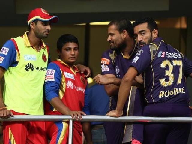 झगड़े के बाद एक साथ दिखे सरफराज और उथप्पा sarfaraz and uthappa