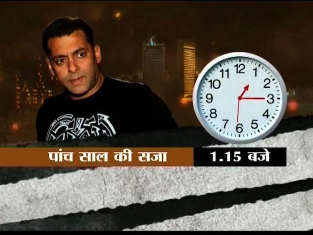 सलमान को सालों में जेल और घंटों में बेल Bollywood star Salman Khan gets 2 days interim