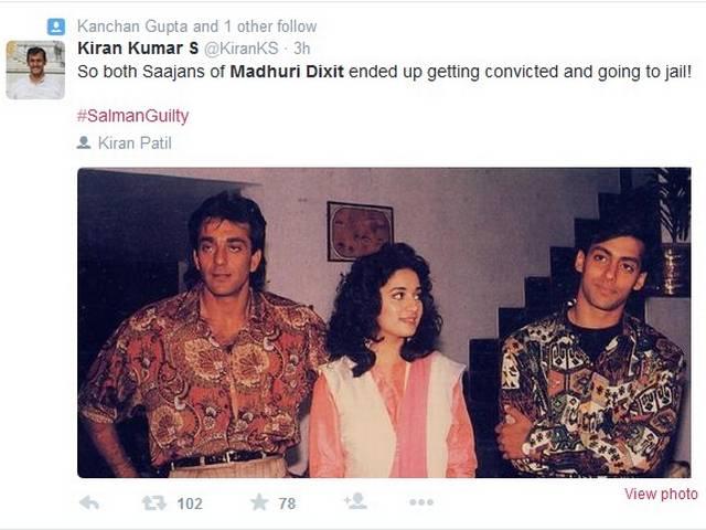 'माधुरी दीक्षित के दोनों साजन चले जेल' Salman Khan_Hit and run_