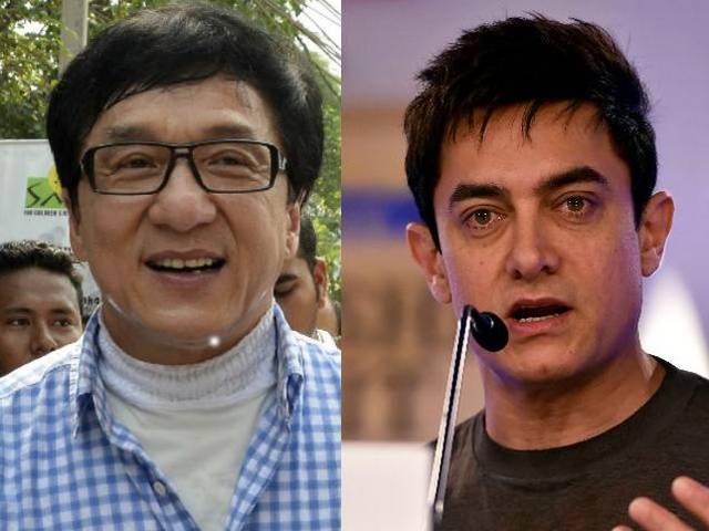 भारत-चीन के प्रोडक्शन की फिल्म 'कुंग फू योगा' में एक साथ दिखेंगे जैकी चेन और आमिर खान Aamir Khan, Jackie Chan to start in “Kung Fu Yoga”