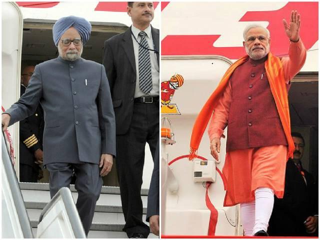 मोदी बनाम मनमोहन : दोनों ने काफी वैश्विक दौरे किए Modi vs Manmohan: Both Global Roamers