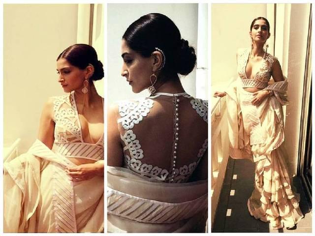 कान्स फेस्टिव से समय निकाल कर सोनम ने की विकास की बुक लॉन्च sonam launched the book in cannes