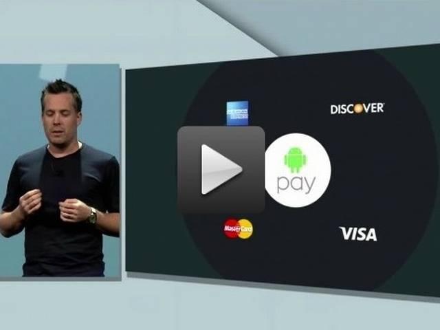 गूगल का एंड्रायड-पे लॉन्च, अब एपल-पे को मिलेगी कांटे की टक्कर Google introduces Android Pay,