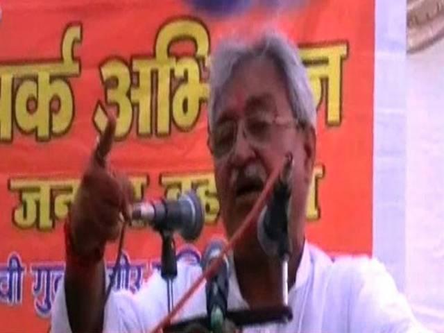 अगर समाजवादी पार्टी चुनाव में लाठी चलाएगी तो हम भी लाठी से देंगे जवाब- लक्ष्मीकांत वाजपेयी sp_