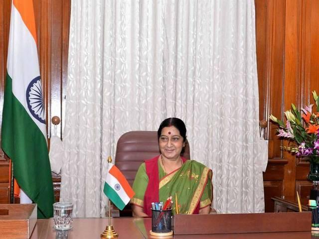 भारत-पाक क्रिकेट सीरीज पर कोई फैसला नहीं: सुषमा स्वराज sushma swaraj