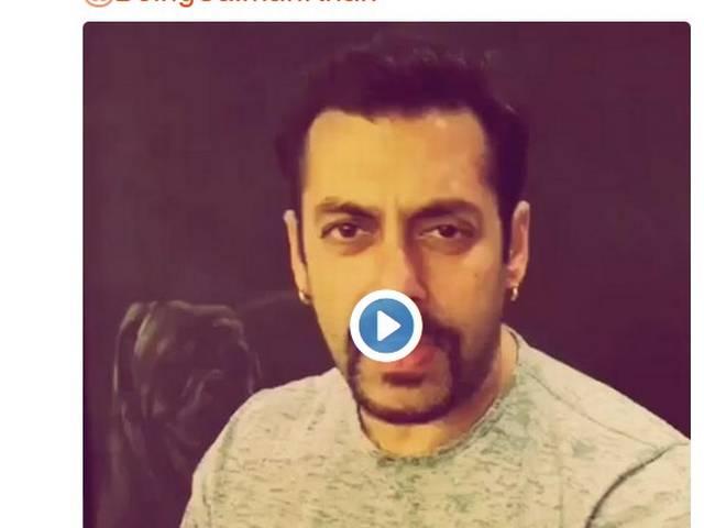 डबस्मैश वीडियो में 'करण अर्जुन' बने सलमान और सोनाक्षी Salman Khan