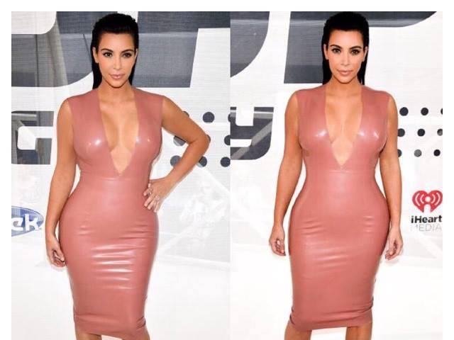 अवार्ड समारोह के दौरान टीवी स्टार किम कारदाशियां के कपड़े में आग लगी Kim Kardashian’s dress catches on fire at CFDA Awards