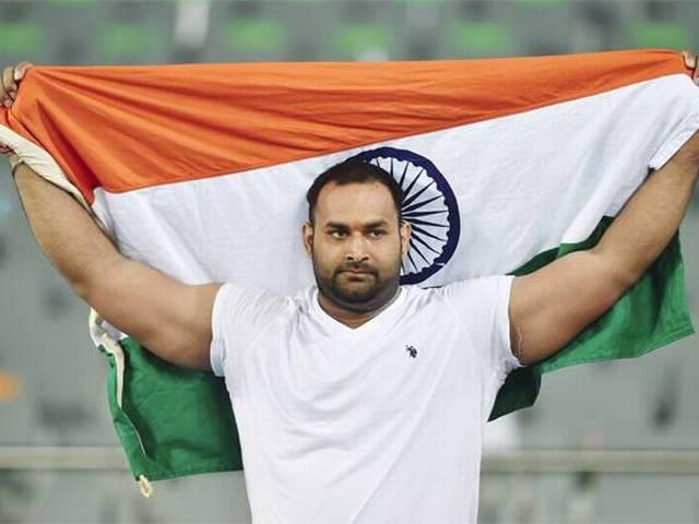 एशियाई एथलेटिक्स: गोला फेंक में गोल्ड जीत कर इंदरजीत ने खोला भारत का खाता inderjit singh