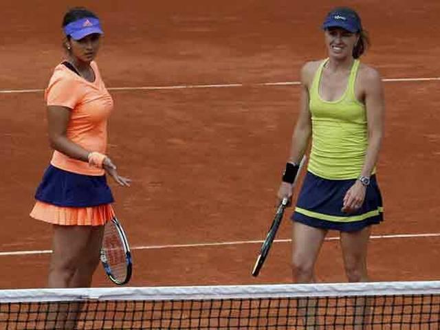 सानिया-हिंगिस की हार के साथ फ्रेंच ओपन में भारतीय चुनौती समाप्त french open