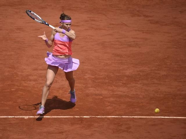 फ्रेंच ओपनः इवानोविच को हराकर सफारोवा फाइनल में french open