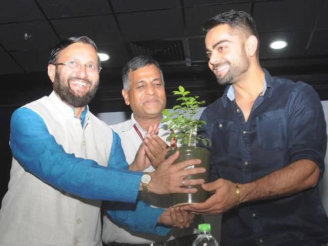 पर्यावरण संरक्षण की मुहिम से जुड़े कोहली, सुशील kohli_sushil