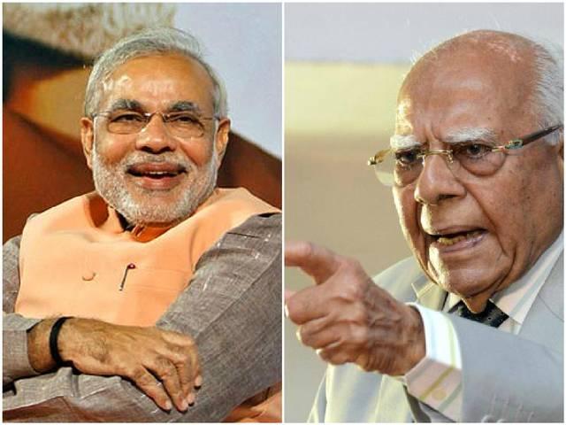 CVC केवी चौधरी की नियुक्ति से भड़के राम जेठमलानी ने किया मोदी से 'ब्रेकअप' का एलान ram_jetyhmalan9_modi_breakup
