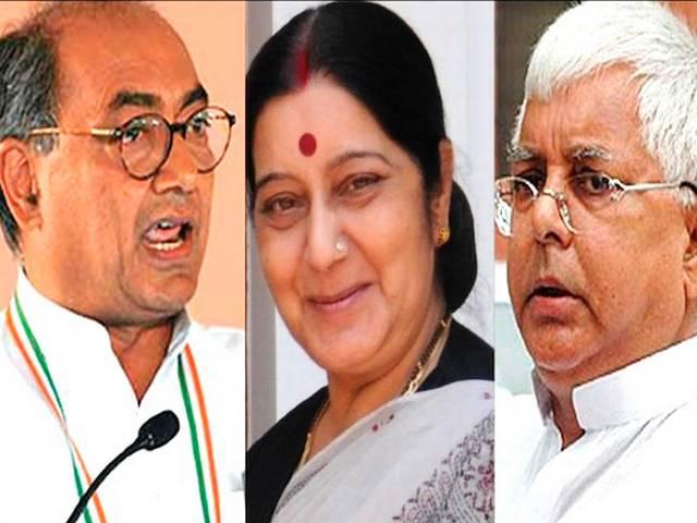 सुषमा के खिलाफ साजिश? विरोधी कैंप पड़ा नरम, बना हमदर्द Lalit Modi Visa Row:Digvijay attacks Sushma