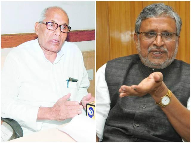 बिहार के मंत्री रामधनी का दावा, सुशील मोदी की प्रोफेसर पत्नी की डिग्री है फर्जी Bihar_ramdhani_singh_sushil_modi_fake_degree