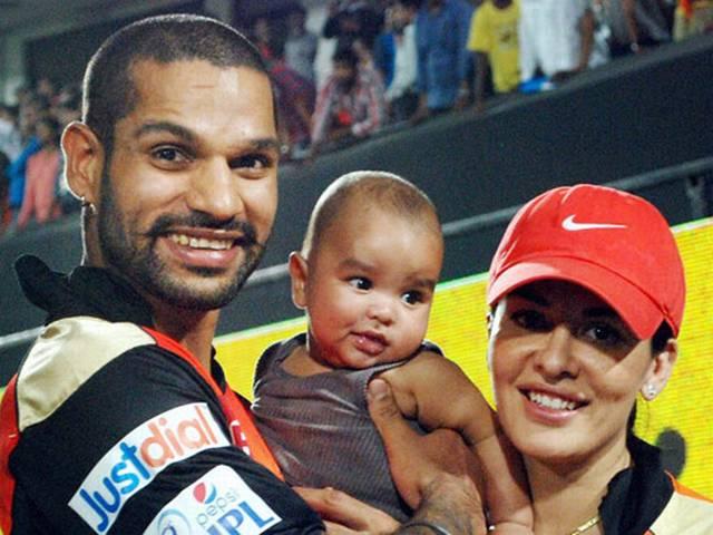 शिखर धवन के लिटिल वन्स ने दी डैड को फादर्स डे की शुभकामनाएं Shikhar Dhawan_Team India_Fathers Day_