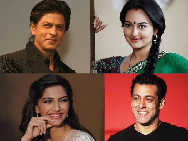 फादर्स-डे के मौके पर बॉलीवुड ने अपने 'हीरो' को दी बधाई Actor_Shah Rukh Khan_SALMAN_SONAKSHI_SONAM