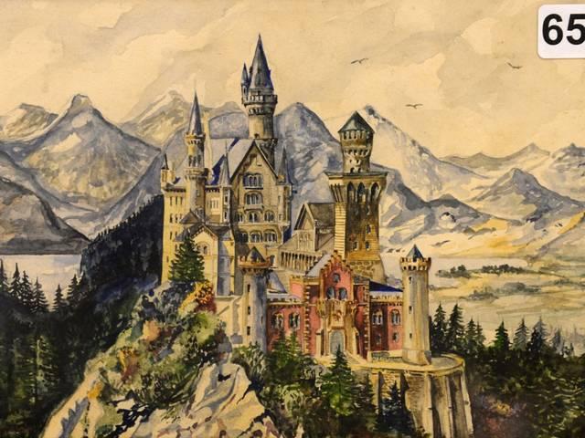 2.81 करोड़ में बिकीं हिटलर की पेंटिंग्स Adolf Hitler_painting