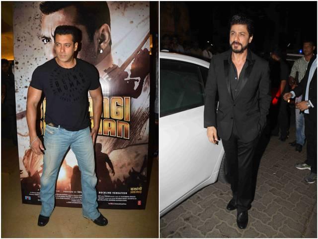 सलमान और मैं दोस्त बन गये हैं, इसलिए सबकुछ साथ करेंगे: शाहरुख shahrukh khan says that he ans salman khan have become friends