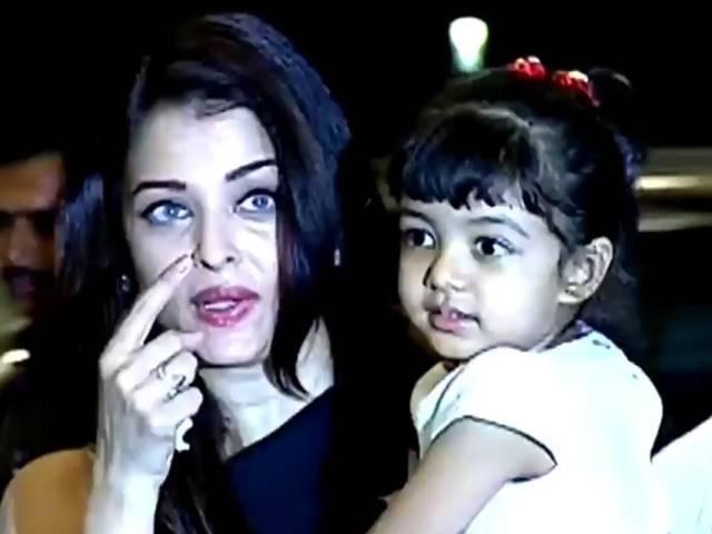 ट्विटर विवाद पर अभिषेक ने कहा, बेटी को बीच में घसीटना गलत abhishek bachchan_aaradhya_