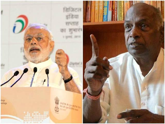 आंतक और तनाव बढ़ाने वाली थ्योरी पर काम कर रही है मोदी सरकार: गोविंदाचार्य Govindacharya on modi government