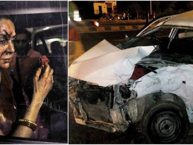 बेदर्द हेमा: हादसे के बाद फर्ज निभाती तो बच सकती थी बच्ची की जान! Hema Malini_accident