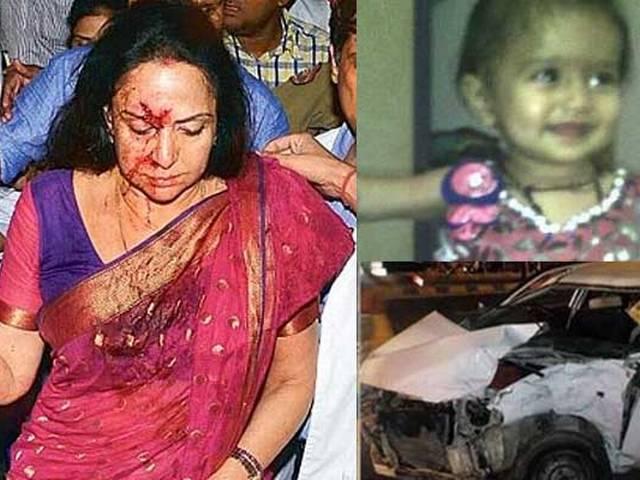 बेदर्द हेमा: बच्ची के परिवार में पसरा मातम Hema_accident