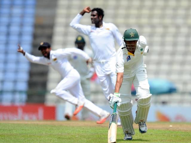 9 साल बाद टेस्ट मैच में रन आउट हुए यूनिस खान younis khan run out