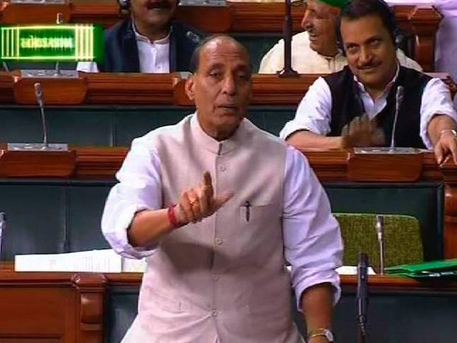 अगर पाक ने किया संघषर्विराम का उल्लंघन तो देंगे मुंहतोड़ जवाब : राजनाथ Will give befitting reply if Pak violates ceasefire: Rajnath