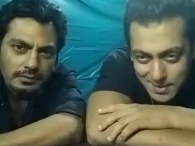 'बजरंगी भाईजान' के डायलॉग के साथ सलमान और नवाजुद्दीन ने बनाया 'DUBSMASH' वीडियो salman_nawazuddin_dubsmash_video