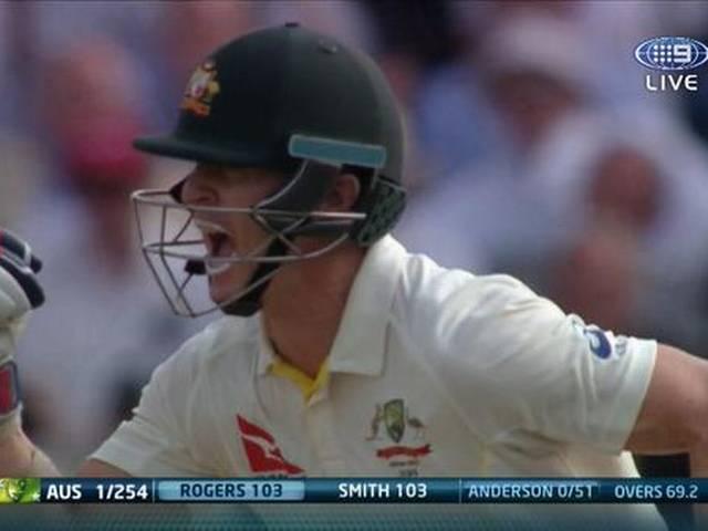 ASHES: स्मिथ और रोजर्स की शतकीय पारी, ऑस्ट्रेलिया की शानदार शुरुआत ashes 2nd test