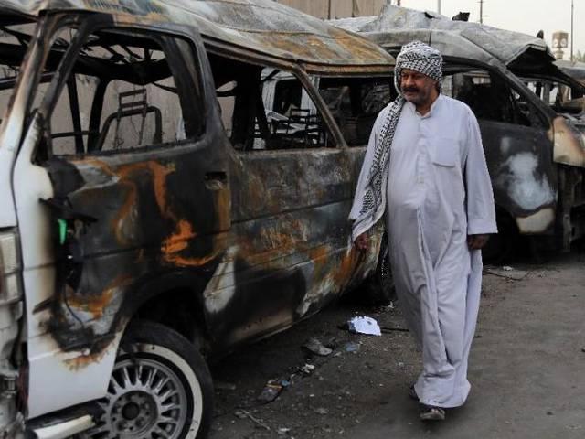 इराक में आत्मघाती कार बम विस्फोट में कम से कम 80 लोगों की मौत Iraq_Suicide_Bombing_Northeast_Baghdad