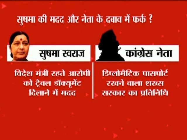 किस कांग्रेसी बड़े नेता ने सुषमा पर बनाया दबाव? sushma swaraj