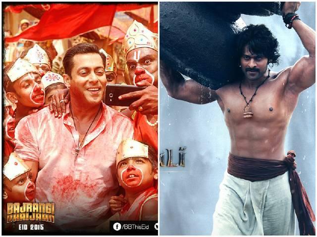 बॉक्स ऑफ़िस की लड़ाई में 'बाहुबली' पर भारी पड़े 'बजरंगी भाईजान' bahubali