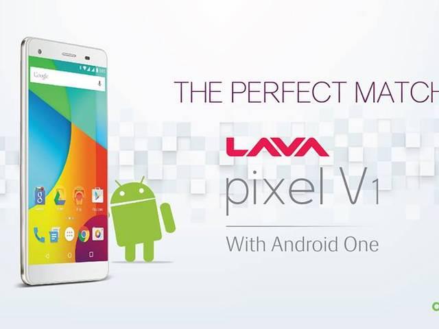 लावा ने एंड्राइड वन के साथ Pixel V1 लॉन्च किया Lava_