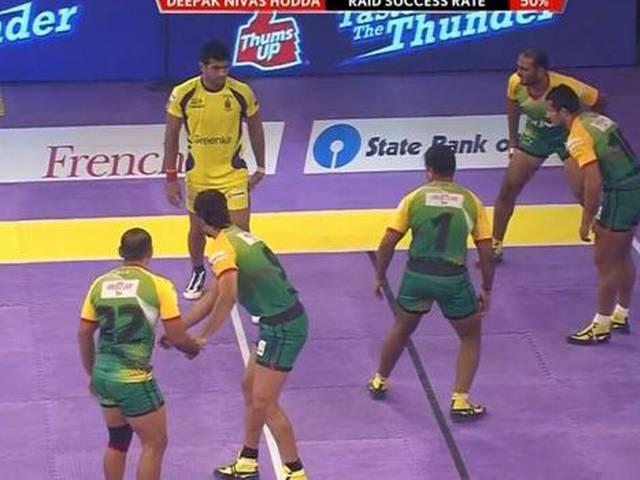 प्रो कबड्डीः तेलुगु टाइटन्स ने पटना पाइरेट्स को हराया pro kabaddi