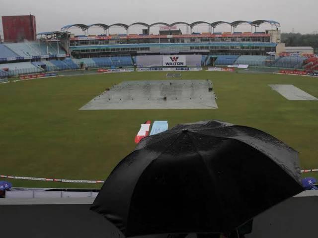 मीरपुर टेस्ट: कोमेन तूफान की वजह से धुला दूसरे दिन का खेल south africa vs bagladesh 2nd test