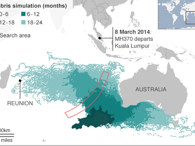 रीयूनियन द्वीप पर मिला MH 370 का संदिग्ध मलबा mh 370