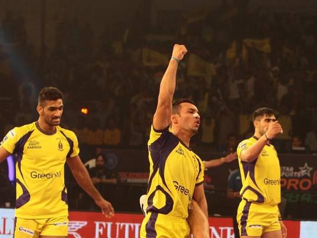 प्रो कबड्डीः तेलुगु टाइटंस ने बंगाल वारियर्स को हराया pro kabaddi