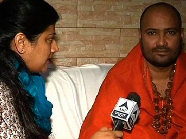 महामंडलेश्वर पद से बिल्डर बाबा सच्चिदानंद को हटाया गया Mahamandaleshwar Sachidanand_