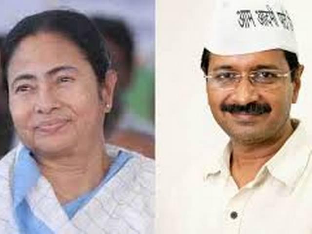 डिनर पर हुई ममता-केजरीवाल की मुलाकात, आज मोदी और पवार से भी मिलेंगे mamata_kejriwal