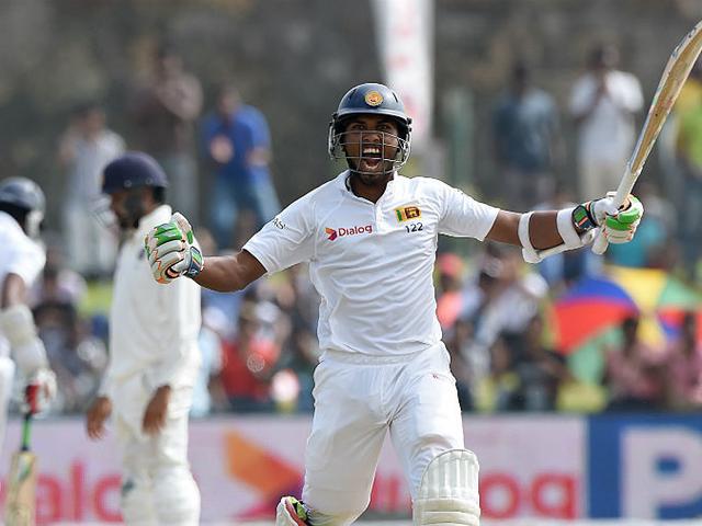 भारतीय स्पिनरों को जिस तरह से खेला, उससे बहुत खुश हूं: चांदीमल dinesh chandimal on his performance