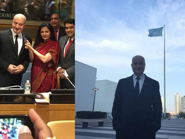 अनुपम खेर संयुक्त राष्ट्र के ‘ही फौर शी’ अभियान के लिए दूत नियुक्त Anupam Kher named advocate for UN’s ‘HeForShe’ campaign