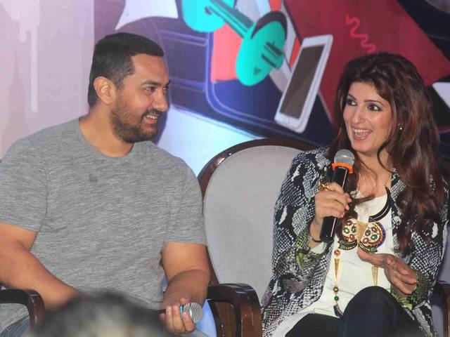 लोगों का अपमान करने में माहिर हैं ट्विंकल खन्ना: आमिर खान Twinkle has great sense of humour: Aamir Khan