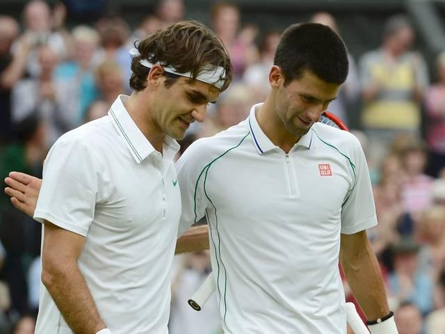 जोकोविच-फेडरर में होगा खिताबी मुकाबला, सेरेना भी फाइनल में Djokovic eyes history in Cincinnati Masters final against Federer