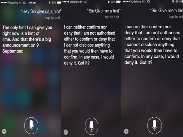 Apple ने 9 सितंबर के इवेंट के लिए भेजे इंविटेशन, Siri ने कुछ इस तरह खोले राज what happens when you ask Siri for a hint on Apple’s September 9 event