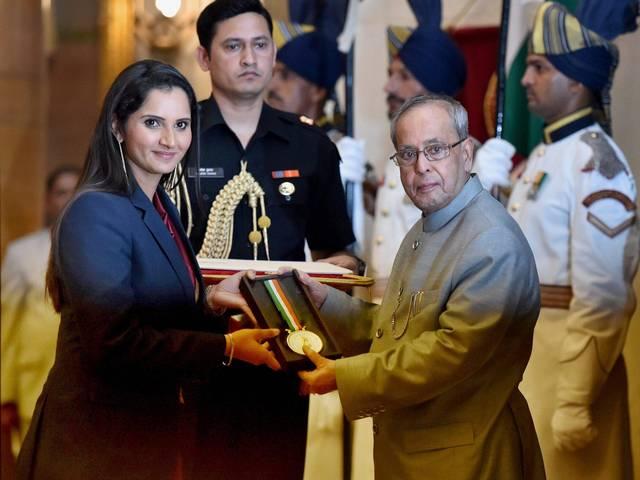 सानिया बनी खेल रत्न sania mirza khel ratna